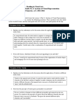 Study Guide No. 3 - Systems of Visual Represe