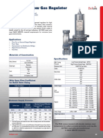 P630 High Flow Gas Regulator: Applications