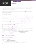 Probability For Class 10