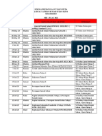 Takwim Latihan Rumah Sukan SKTM 2022-2023