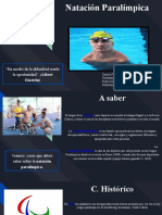 Natación Paralímpica