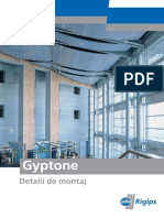 GYPTONE Detalii de Montaj