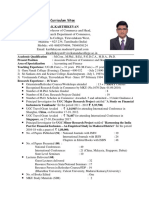 Brief Profile of Dr.K.Karthikeyan - December 2021