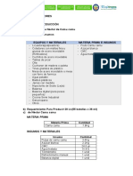 Elaboración de Nectar de Camu Camu