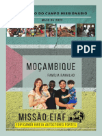 Relatório do campo missionário de Maio de 2022 em Moçambique