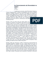 Perspectivas de Gerenciamento da Diversidade no Trabalho Doméstico