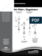 Air Filter / Regulators: Service & Operating Manual