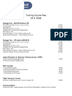 Training Course Fees and Packages for UK Pilot Licenses