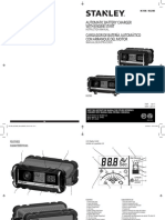 Stanley 25 Amp Automatic Battery Charger BC25BS Manual