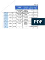 LISTA DE ARRENDAMIENTOS DE OCTUBRE