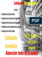 Servicio de Cableado Estructurado