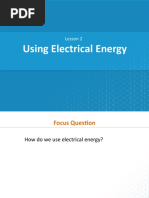 19.2 Using Electrical Energy