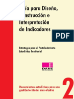 Clase 1 y 2. Guía Construcción Interpretación Indicadores DANE