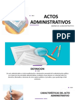 Actos Administrativos