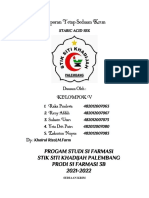 Laporan Tetap Akhir Sediaan Krim Kelompok 5