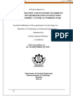 Design, Optimization and Economic Feasibility of Absorption Refrigeration System Using (Lithium Bromide + Water) As Working Pair