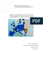 Identificați Și Prezentați Un Caz de Practici Anticompetitive În Cadrul Uniunii Europene