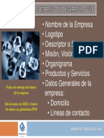 Elementos Esenciales de La Empresa