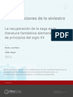 Reelaboraciones de lo siniestro: las sagas en la literatura fantástica alemana temprana