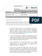 Diretrizes para projetos de pesquisa e extensão remota na UNEB Coité