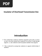 Insulator of Overhead Transmission Line