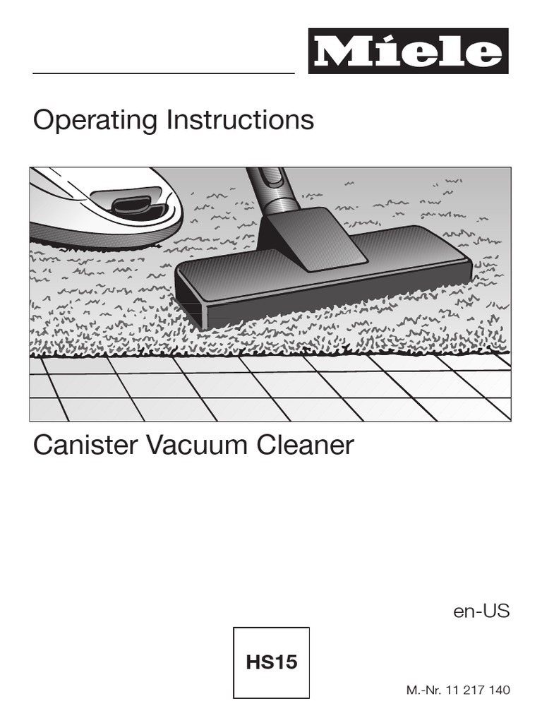 Miele C3 Complete Manual PDF Vacuum Cleaner Ac Power Plugs And