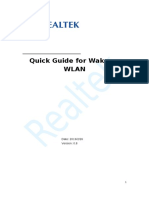 Quick Guide For Wake On Wlan: Date: 2019/2/26