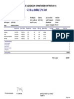 Informe General de Liquidación 