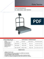 Bascula de Recibo Mod Eqm 200 400 1000 Kgs