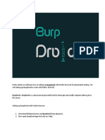 Burpdroid: Burpdroid Is A Advanced and Powerful Tool For Intercept and Modify Requests Before Get To