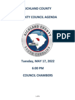 Richland County Council Regular Session - May 17, 2022