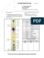 PF Pump Specification