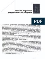 Evaluación de proceso y seguimiento del programa