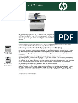 HP Color Laser MFP 178nw, Print, Copy, scan, Scan to PDF
