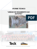 Informe Técnico - Eje Upper shaft Autotec- D5 3971