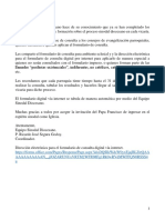 Guía para El Encuentro de Consulta Sinodal en Ambiente Eclesial Presencial