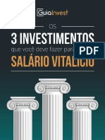 3 Investimentos Para Ter Um Salario Vitalicio