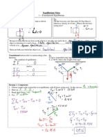 Translational Equilibrium Notes (Key) - AP Physics 1