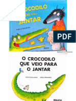 O crocodilo que veio para o jantar