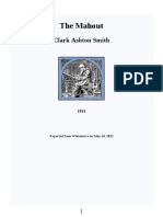 (1911) The Mahout (Clark Ashton Smith)