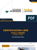 Sara Isabel Baena - Certificación LEED