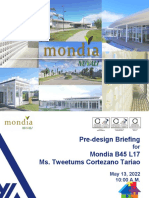 Mondia B45L17 Pre-Design Briefing Tariao