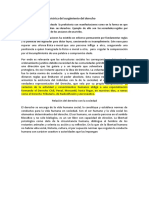 Reseña Historica Del Surgimiento Del Derecho y Relacion Con La Sociedad