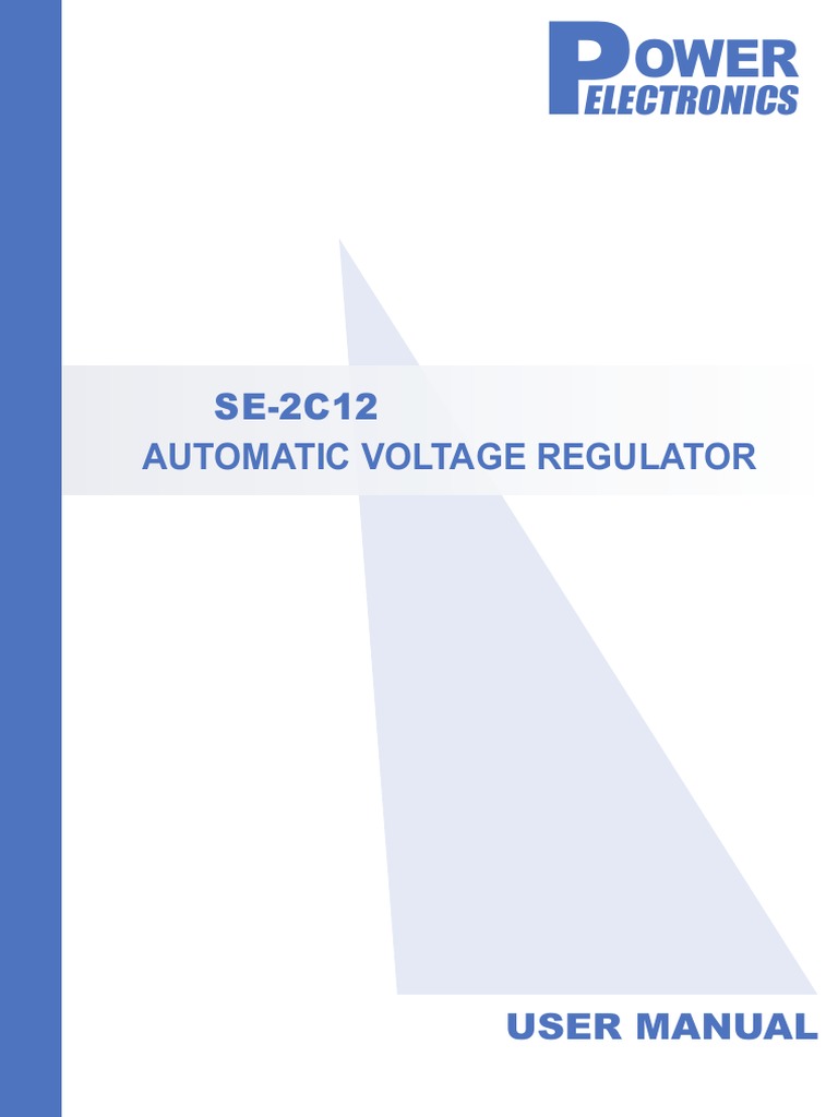 Electronics Automatic Voltage Regulator PDF Fuse (Electrical
