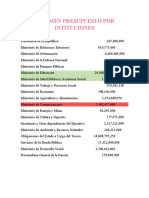 Tarea Analisis Presupuesto