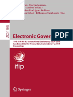 Electronic Government - 18th IFIP WG 8.5 International Conference, EGOV 2019