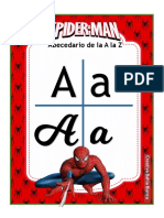 Abecedario Creativa 2020 Spiderman
