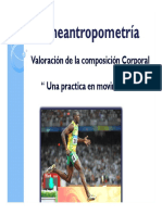 Cineantropometría: evaluación corporal para el deporte