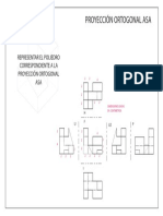 Proyeccion Ortogonal Asa para Realizar Objeto