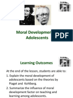 Moral Development Theories for Adolescents
